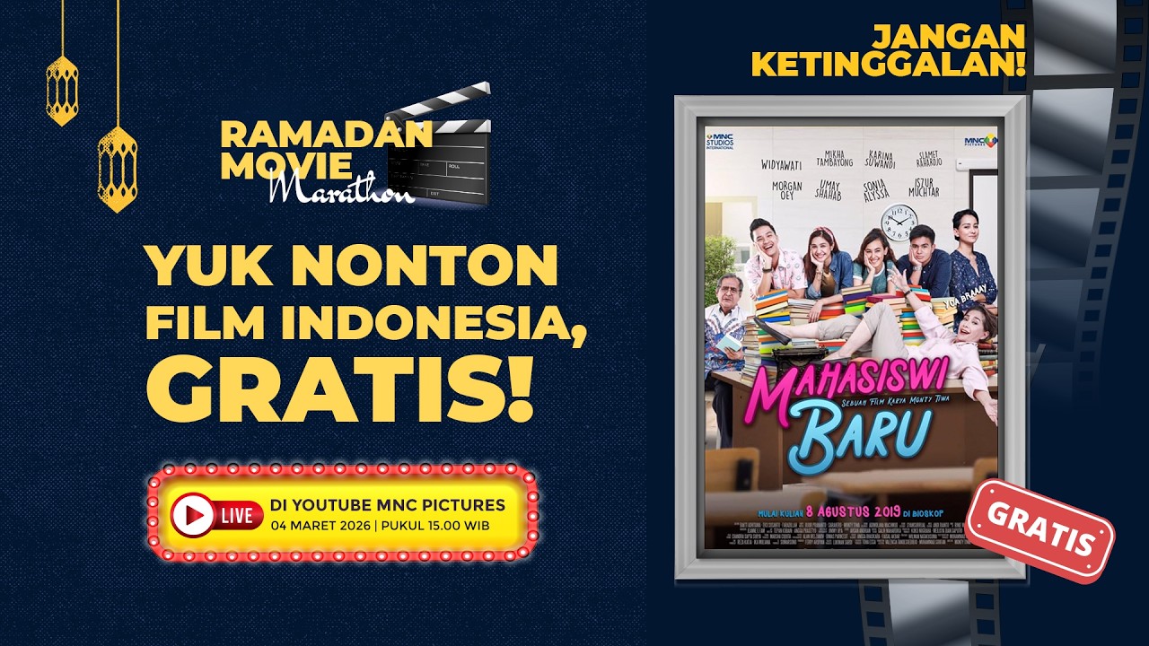 🔴 LIVE | FULL MOVIE MAHASISWI BARU (2019) - RAMADAN MOVIE MARATHON (Mikha Tambayong)
