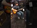 Played the “Forbidden Riff” in Guitar Center