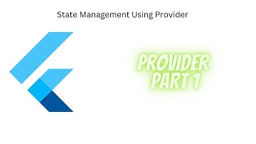 Provider in Flutter /Provider part 1