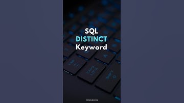 SQL DISTINCT Keyword ✨
