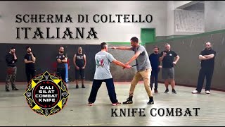 Knife Combat - Scherma Di Coltello Italiana - The Martial Art Of Duelling With Knife - Real Mma