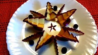ART IN APPLE DESIGN GARNISH - FRUIT CARVING CUTTING & HOW TO CUT APPLE BEAUTIFUL - FRUIT DECORATION ART IN APPLE DESIGN GARNISH - FRUIT CARVING CUTTING & HOW TO CUT APPLE BEAUTIFUL - FRUIT DECORATION