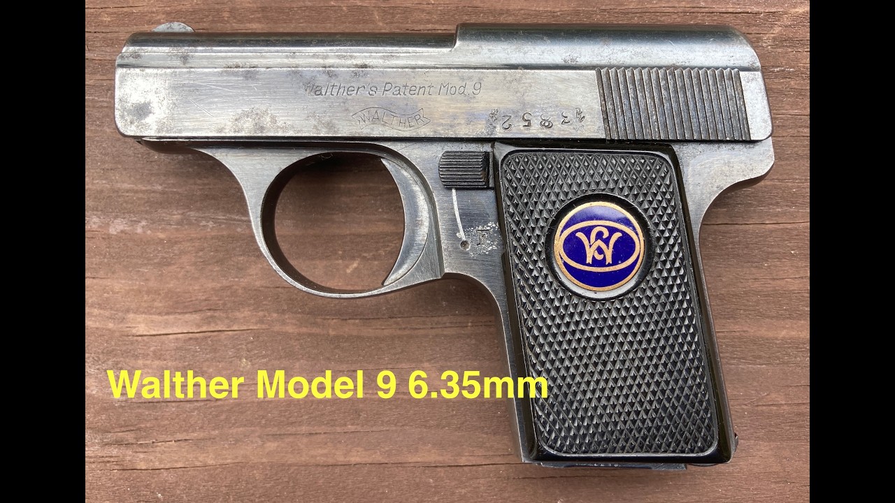 The Walther Model 9 6.35mm Pistol
