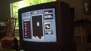 10 lines from lvl 29 start [former PB] - Theoretical lvl 30 - NES Tetris