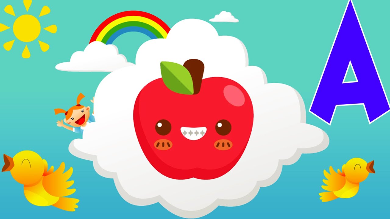 Angel WordsPhonics Song For Toddlers ABC Phonics Song A for Apple ...