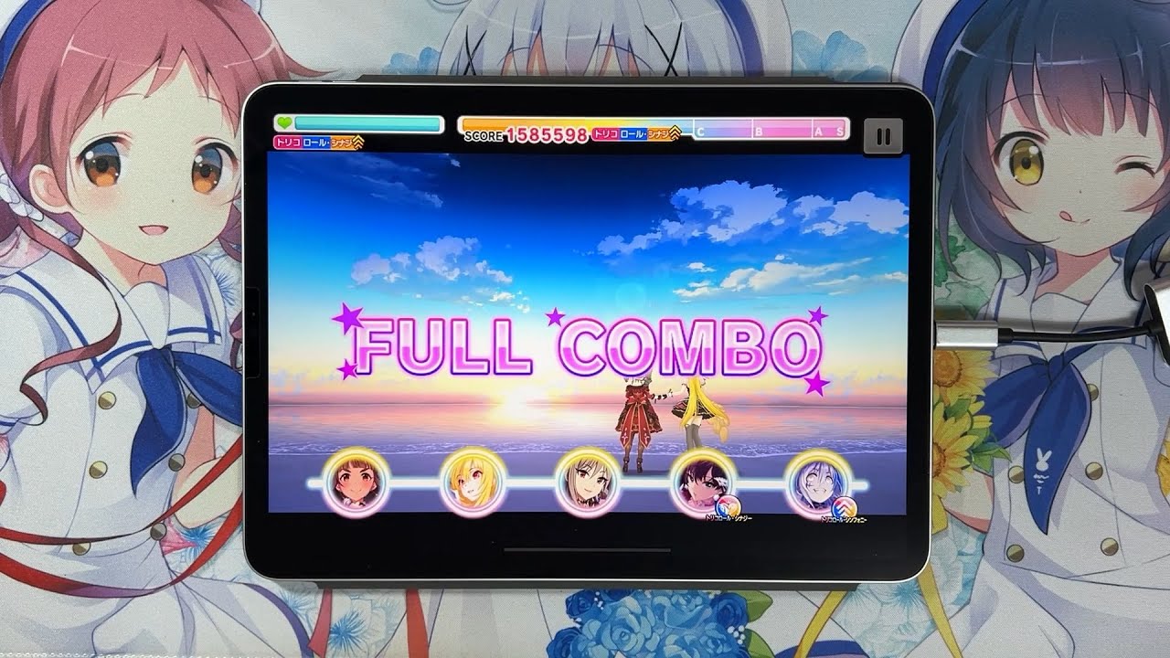 デレステ 堕ちる果実 Master 3d Full Combo Youtube