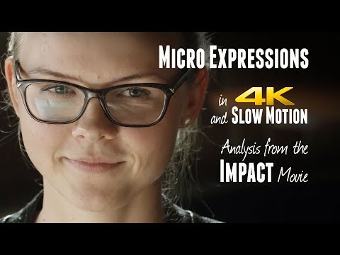 MICRO EXPRESSIONS Webinar in 4K Slow Motion - From IMPACT Movie - Micro Expressions Training