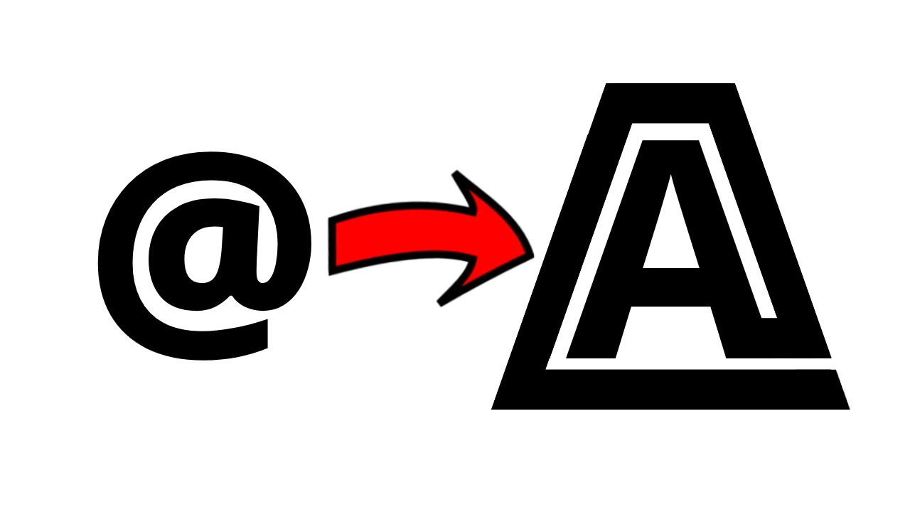 I Designed Uppercase Symbols