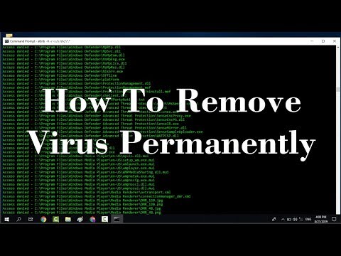 How To Remove Permanently All System Virus Using CMD Windows 7,8,8.1,10 - Simple Tricks
