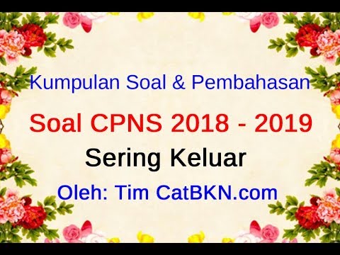 Kumpulan Contoh Soal CPNS 2018-2019 Pdf dan Pembahasan ...