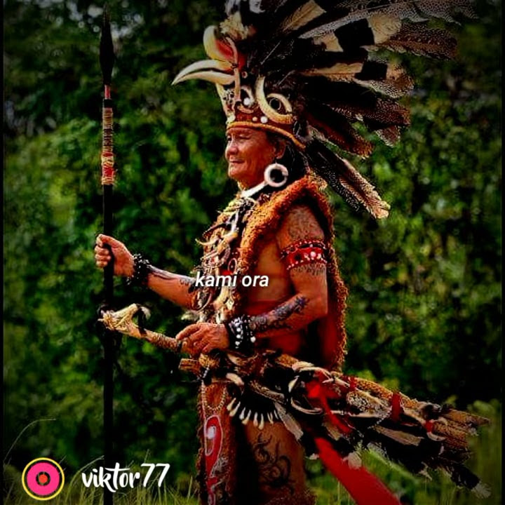 Story' wa 30 detik Dayak Kalimantan