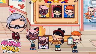 AVI NANI SOLVE THE SECRET π SCHOOL in AVATAR WORLD HISTORY π FAMILY ROUTINE π¨βπ©βπ§βπ¦ UPDATE SERIES 1