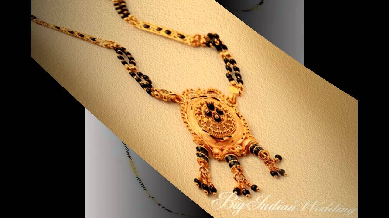 Mangalsutra Chain Designs - YouTube