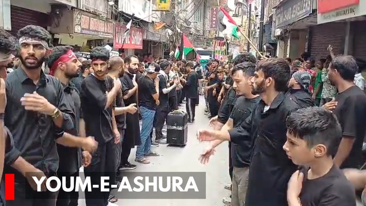 Youm-E-Ashura Processions Taken Out Across Jammu Province