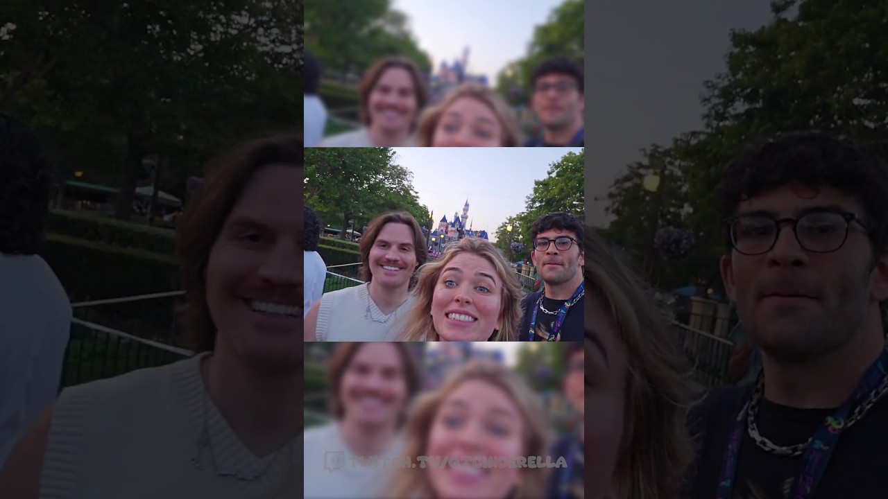 Their first time at Disneyland