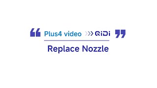 Qidi Plus4 How To Replace The Nozzle
