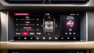 Jaguar XF 2017 | InControl Touch Pro Settings