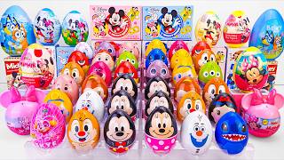 ASMR DISNEY SQUISHY Mystery Toys UNBOXING | Mickey Mouse Clubhouse GIANT EGG SURPRISE OPENING screenshot 5