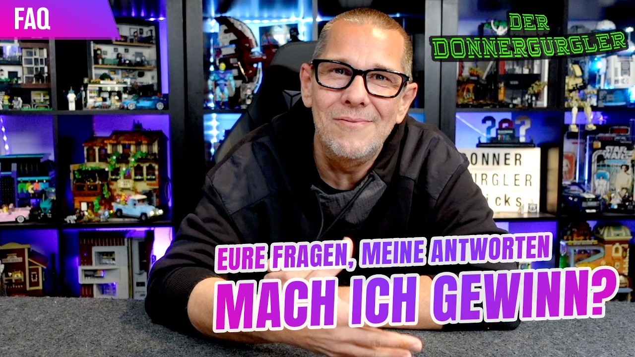 Warum DER DONNERGURGLER? Geld, Klemmbausteine & persönliche Fragen | FAQ