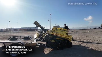 TECH DEMO: Industrial Firefighting Robots