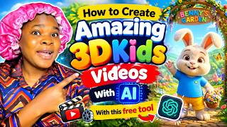 How to Create a 3D Kids Animation With This Free AI Tool | Step-by-Step Tutorial News