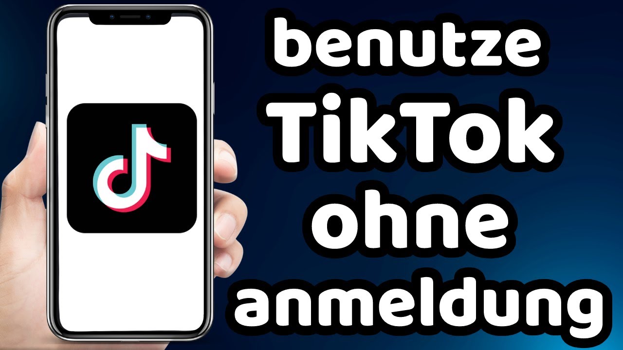 Wie Meldet Man Sich Bei Tik Tok An wie kann man Tiktok Ohne Anmeldung Nutzen 2023 - YouTube