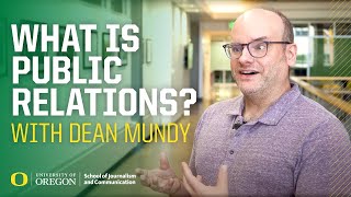 What Is Public Relations: A Q and A with Undergraduate PR Program Director Dean Mundy