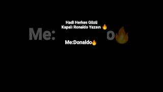 Hadi Herkes Gözü Kapalı Ronaldo Yazsın