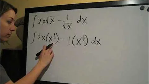 Indefinite Integrals Example 9 (KristaKingMath)