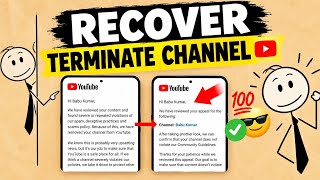 YouTube Channel Terminated? How to Recover It Successfully in 2026 🔥 | 100% Works