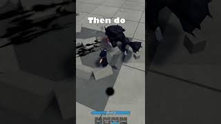 Megumi combo | Cursed Arena #roblox #battlegrounds #shorts