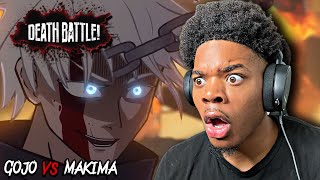 GOJO IS ABOUT TO LOSE?!! | Gojo VS Makima (Jujutsu Kaisen VS Chainsaw Man) | DEATH BATTLE REACTION!!