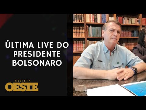 Em live, Bolsonaro defende legado e alerta para o futuro do Brasil com o PT; assista à íntegra