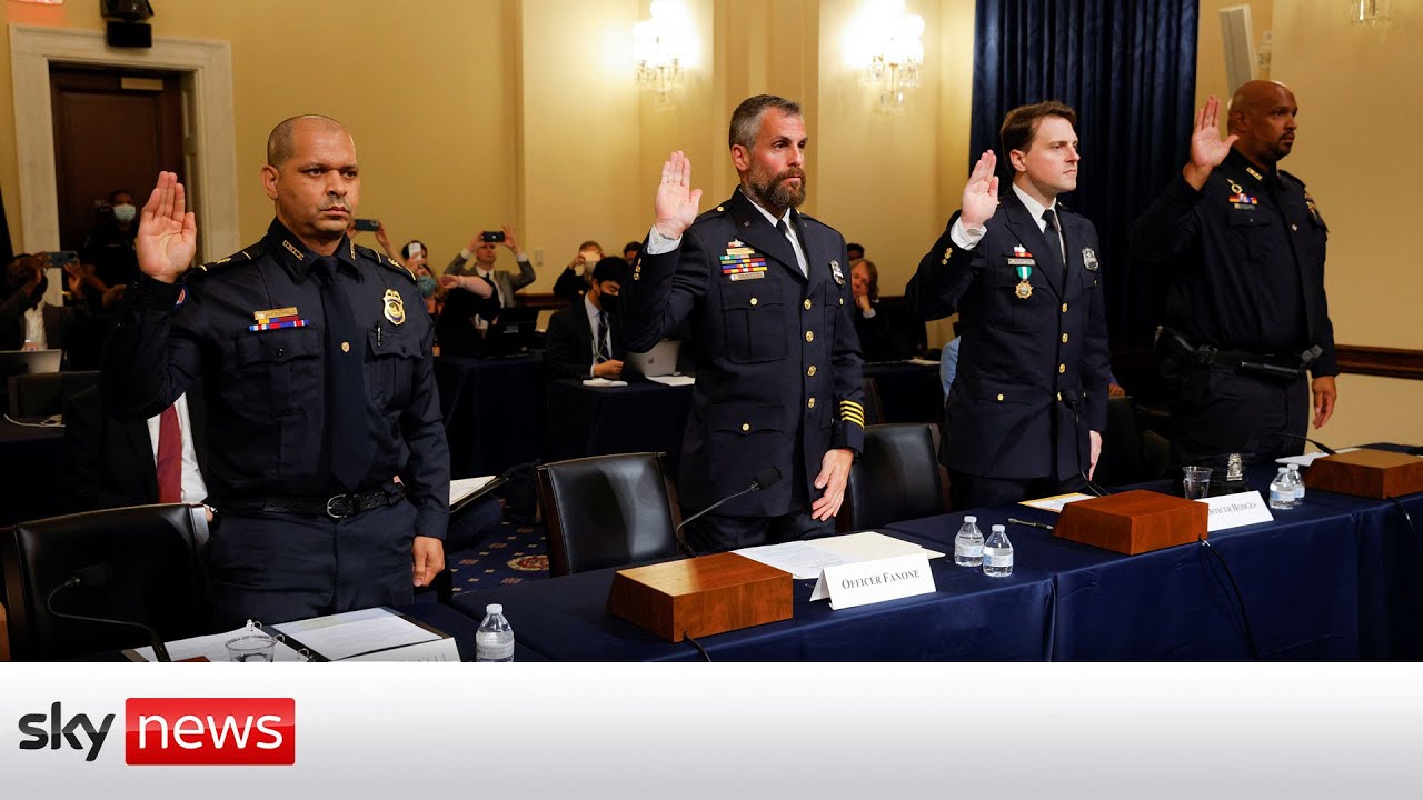 Police officer was 'more afraid' during January insurrection than during Iraq deployment