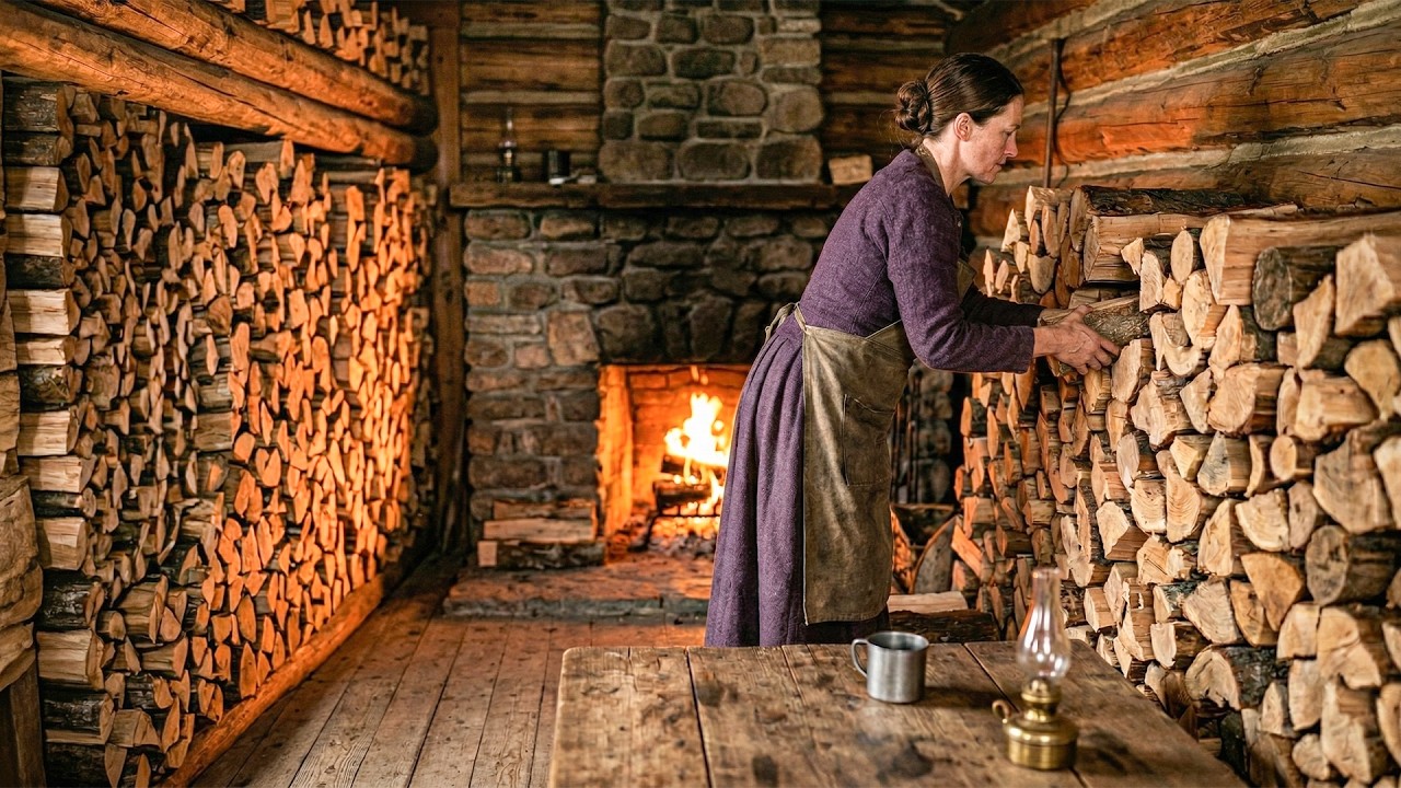 She Stored Firewood Inside the Walls — And Survived a Winter No One ...