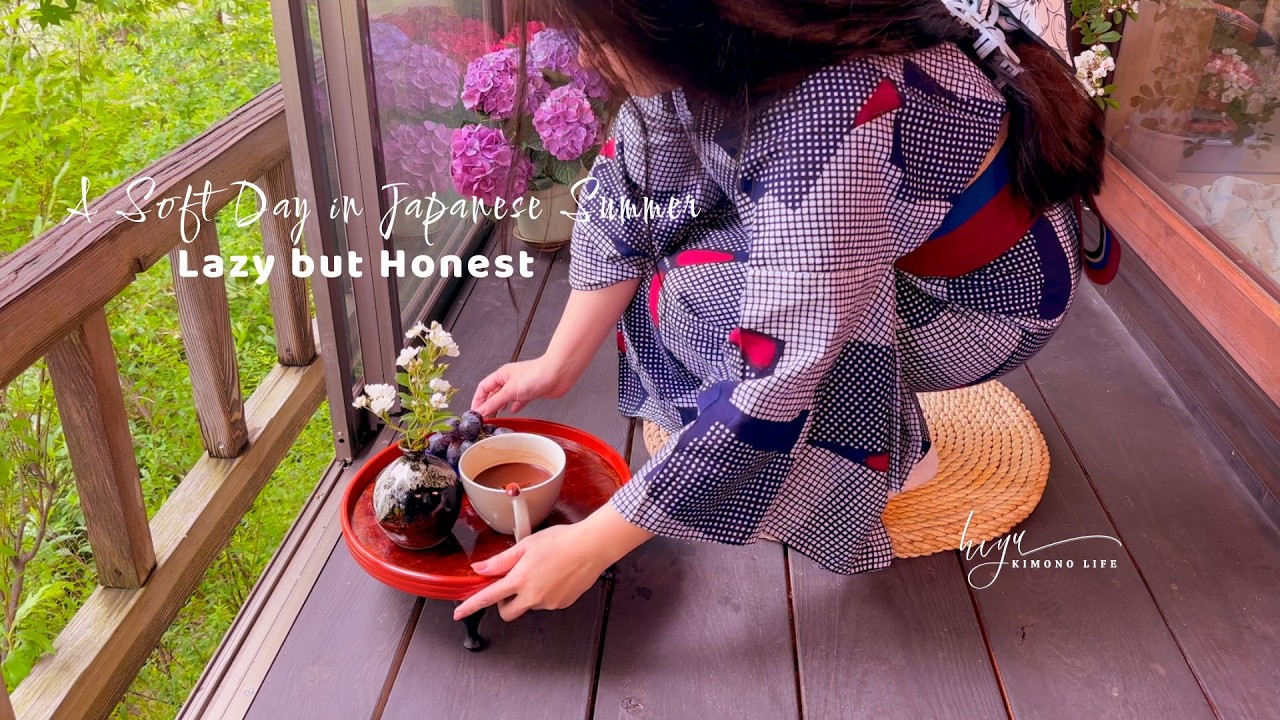 #30 🌿 Отдыхать — это тоже жить 🌱Мягкий и честный неспешный день в японской деревне