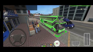 New City Bus Simulator 2025 - Tour Bus Offroad Simulator - Bus Game Android Gameplay