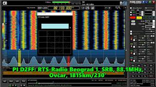 02.07.2022 17:24UTC, [Es], RTS Radio Beograd 1, SRB, 88.1MHz, 1815km screenshot 5