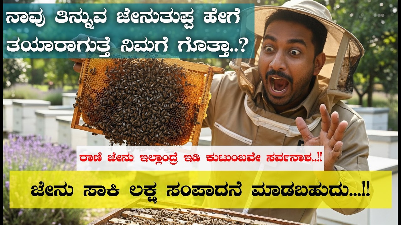 ಜೇನು ಸಾಕಿ ಲಕ್ಷ ಸಂಪಾದನೆ ಮಾಡಬಹುದು