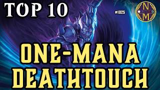 MTG TOP 10: One Mana Deathtouch Creatures | Magic: the Gathering