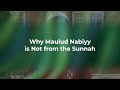The Light of Guidance | Maulud Nabiyy — A Celebration or An Innovation?