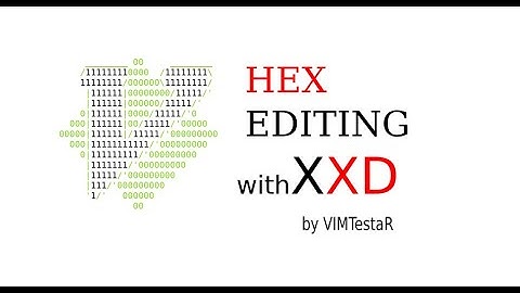 Hex editing in VIM