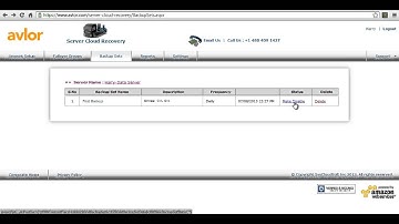 Start Disaster Recovery of servers-Avlor