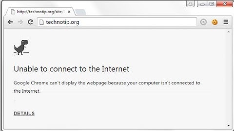 Google Chrome Has a Hidden Game: Play Offline