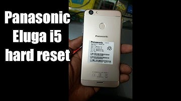Panasonic Eluga i5 hard reset and pattern unlock done