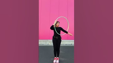 "One-Handed Smear Breaks" - Hula Hoop Tricks #51
