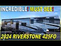 WOW! Front Living Room With A Office! 2024 Riverstone Legacy 425FO Fifth Wheel at Couchs RV Nation