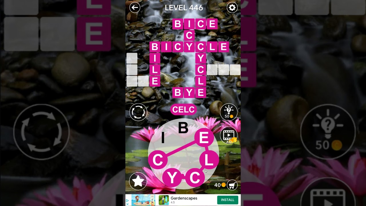 Word Crossword Search level 446