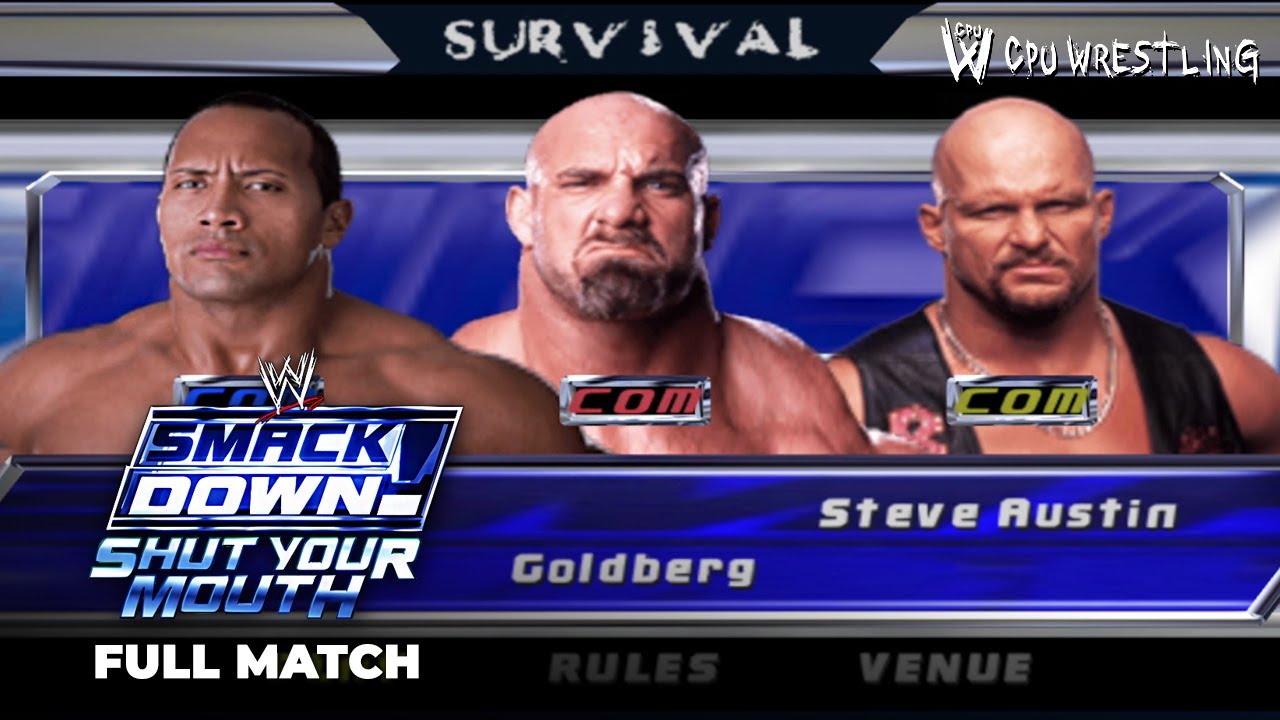 WWE SD! SYM | Triple Threat Match: The Rock vs Goldberg vs Stone Cold