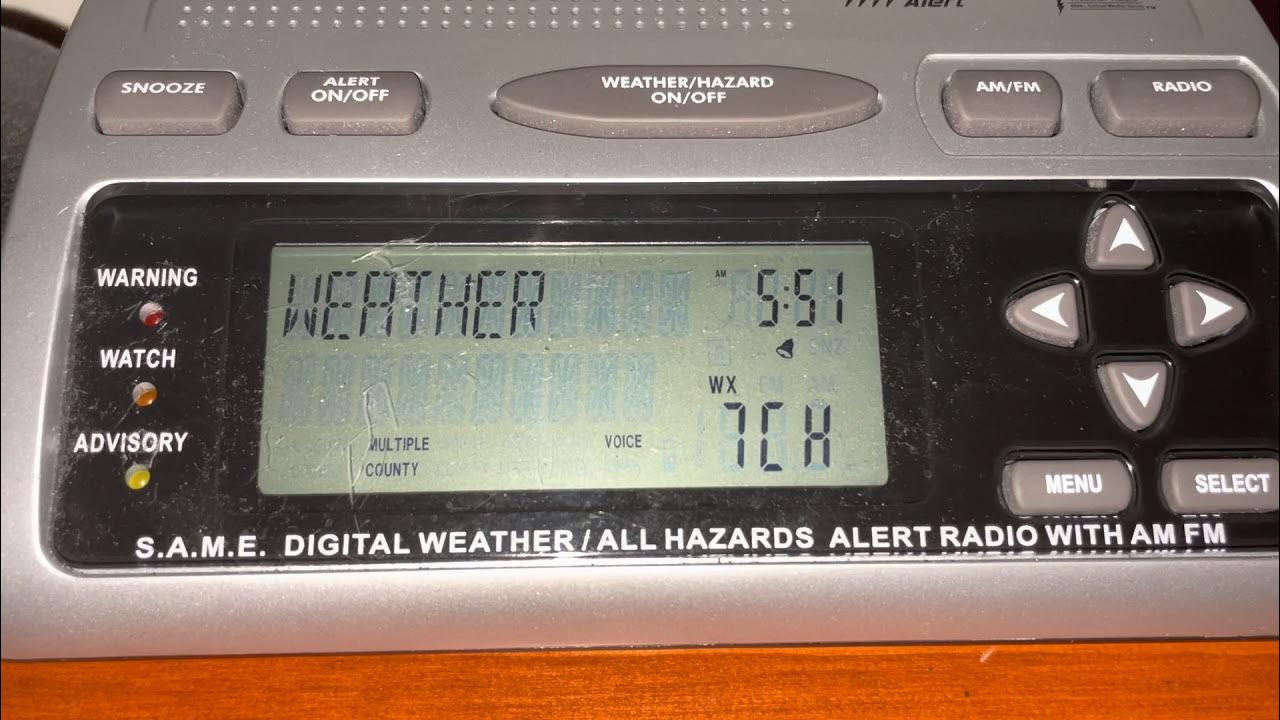 NOAA Weather Radio KIG86 Columbus, OH Broadcast Cycle YouTube